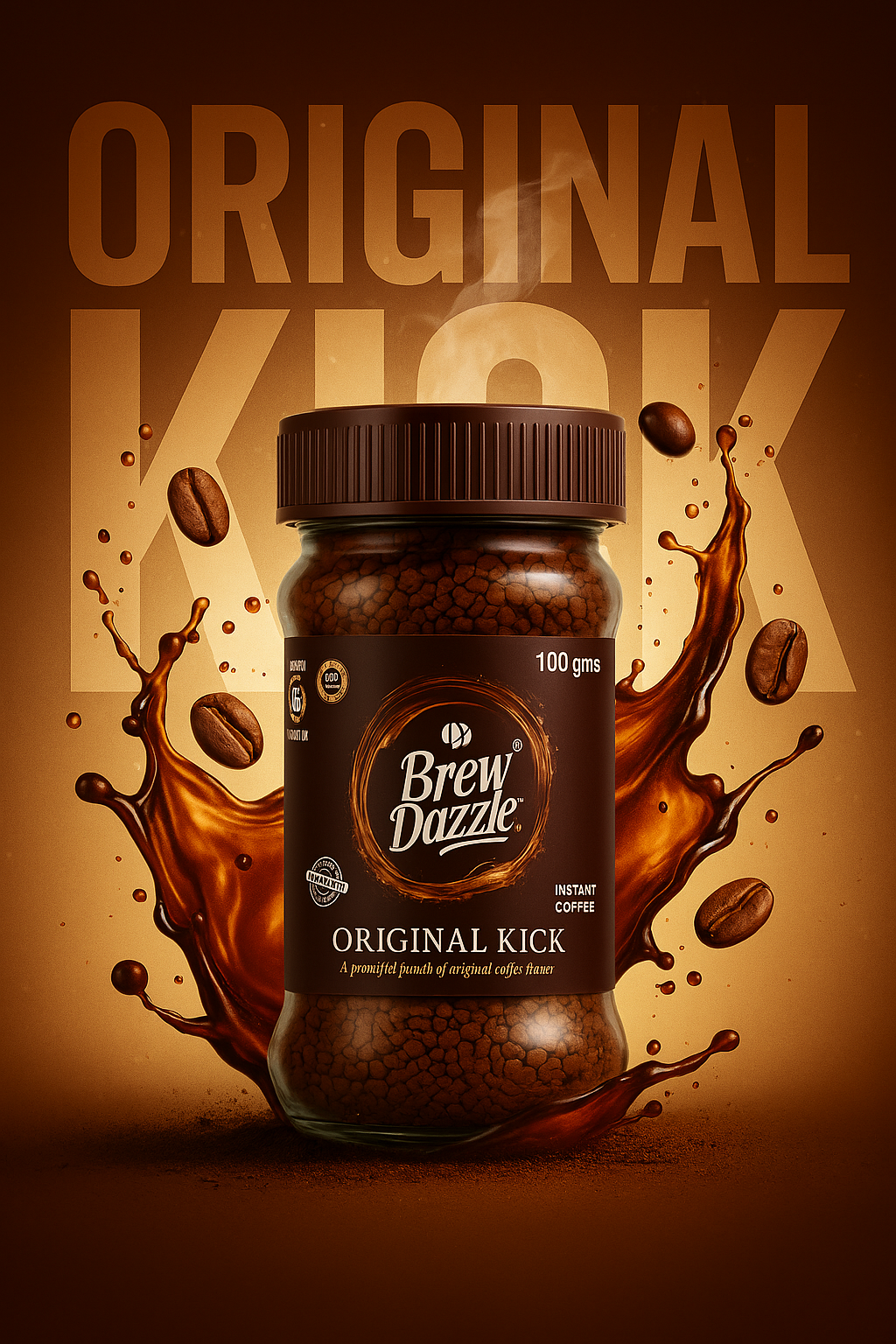 Original Kick Instant Coffee