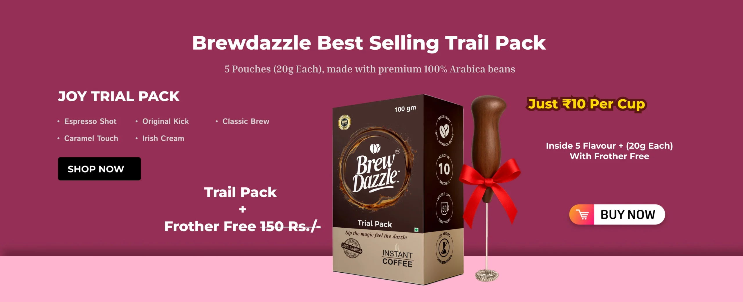 Joy trail pack